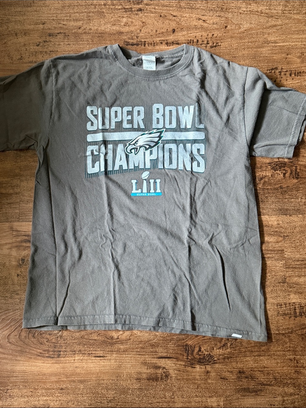 Boys graphic tee , Super Bowl champions eagles . Youth xl